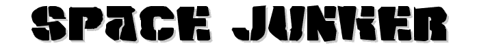 Space Junker font